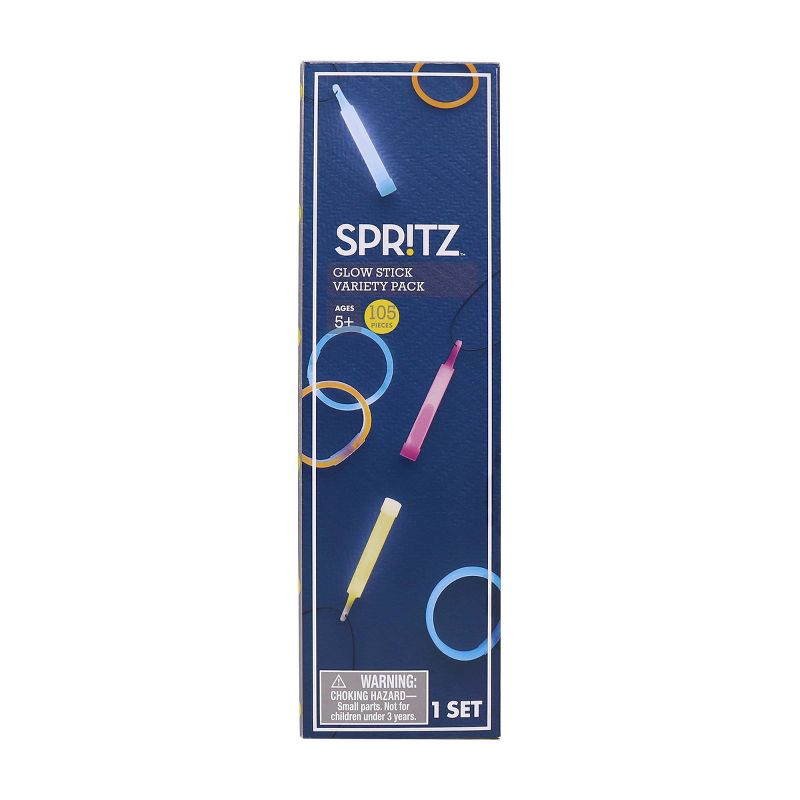 100ct Party Favor Glow Sticks&#39; Pack - Spritz&#8482;, 3 of 8