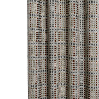 Neutral Chenille Light Filtering Grommet Top Curtains