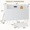 Jojoka Dresser for Bedroom with LED Light & Charging Station - 2 of 4