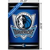 Trends International NBA Dallas Mavericks - Logo 14 Framed Wall Poster Prints - 3 of 4