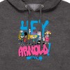 Men's - Hey Arnold! - Arnold Spray Paint 96 Graphic Fleece Pullover Hoodie - 2 of 4