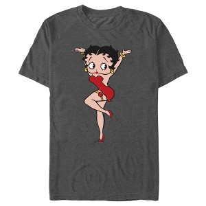 Men's Betty Boop Arms Up Betty T-Shirt - 1 of 4