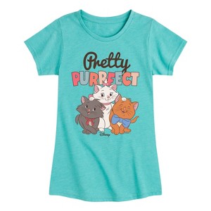 Girls' - Disney - The Aristocats Fitted Short Sleeve Graphic T-Shirt - 1 of 4