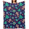 DSANE Christmas Cookies Christmas Throw Blanket Soft Fleece Christmas Blanket Cozy Flannel Throw for Couch Bed - 2 of 4