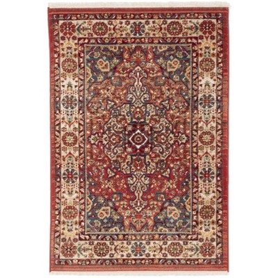 Kashan KSN305 Power Loomed Rugs - Safavieh