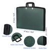 Unique Bargains PP Waterproof Lightweight Art Portfolio Case with Zipper - 2 of 4