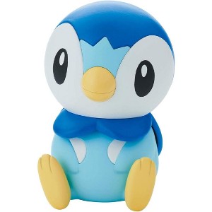 BANDAI Spirits Pokemon Plamo Collection Quick!! 06 Piplup Color Coded Plastic Model - 1 of 4
