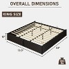 AMERLIFE Lift Up Storage Platform Bed Frame - 3 of 4