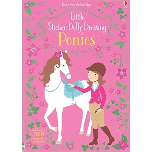 Usborne Little Sticker Dolly Dressing: Ponies, 4 Years and Up, Paperback, 24 Pages by Fiona Watt - 1 of 3