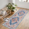 Machine Washable Vintage Area Rugs with Non Slip Rugs - 3 of 4