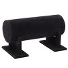 Headband Velvet Jewelry Organizer, Black T Bar Jewelry Stand for Boutiques, Small Business (12 x 7 In) - 4 of 4