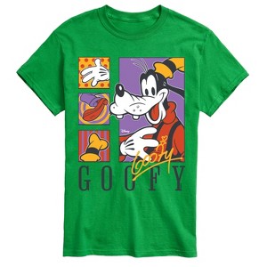 Men's - Disney - Goofy Boxes Short Sleeve Graphic T-Shirt - 1 of 4