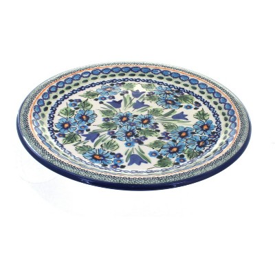 Blue Rose Polish Pottery Ballina Dinner Plate