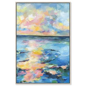 Art Remedy Doll Memories - Sea Imagination Beach Life Inspired Wall Art Framed - 1 of 4
