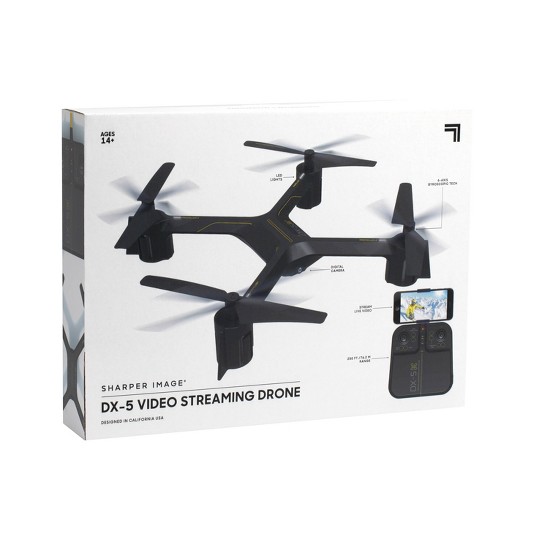 Buy Sharper Image Dx 5 10 Video Streaming Drone For Usd 59 99