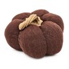 Whisen Set of 2, 8.3x8.3x5.3" Pumpkin, Pumpkin Ornament Decor for Harvest Festival Fall Festival & Thanksgiving - 4 of 4