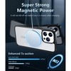 BONGEEK Magnetic Clear Designed for iPhone 13 Pro Max Case [Military Grade Drop Tested] [Compatible with MagSafe] Black Clear Case - 3 of 4