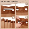 LunaLulinlk No Hook Slub Textured Shower Curtain - 2 of 4
