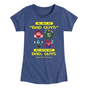 Girls' - Disney - Bad Guys But Not Bad, Guys Fitted Short Sleeve Graphic T-Shirt - 1 of 3