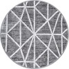 Unique Loom    Matrix Trellis Geometric Area Rug - 2 of 4