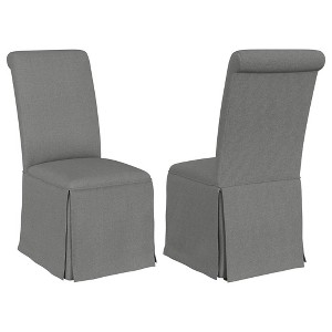 Coaster,Shawna Upholstered Skirted Dining Chair(Set of 2) - 1 of 4