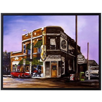 Tennessee The Legendary Sun Studio Hand Embellished High Gloss Coated Unframed Wall Canvas - StyleCraft