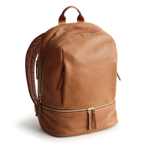 Рюкзаки Vera Bradley Women's Leather Chancery Backpack Roasted Pecan