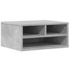 Aghana Digitals Concrete Gray Engineered Wood Printer Stand with Storage Shelf, 19.3"x15.7"x8.9" - 2 of 4