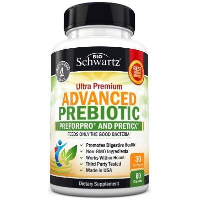 BioSchwartz Ultra Premium Advanced Prebiotic Veggie Caps Health - 60ct