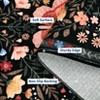 Modern Area Rug Farmhouse Washable Rug Butterfly Floral Print Area Rugs for Living Room Bedroom - 4 of 4