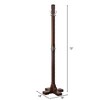 Proman Products Windsor Freestanding Wooden Coat Rack Stand with 12 Hanger Hooks for Clothes, Hats, Purses, Bags  Entryway, Bedroom, Living Room - 2 of 4