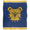 North Carolina A&T State University Logo Dots Silky Touch Blanket White 50x60 - 2 of 4