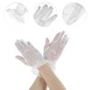 Unique Bargains Women's Bow Mesh Sunblock Mittens 1 Pair - 2 of 4