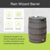 Good Ideas Rain Wizard 50 Gallon Rain Barrel Water Collector, Oak (2 Pack) - image 2 of 4