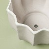 8" Ceramic Planter Pot Sour Cream - Hearth & Hand™ with Magnolia - 3 of 3