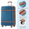 3pc Lightweight Luggage Sets,  Expandable Hardshell Spinner Suitcase with TSA Lock 20''/24''/28'' 4M -ModernLuxe - 3 of 4