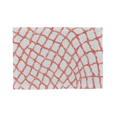 Split P Seaview Placemat Set - Coral