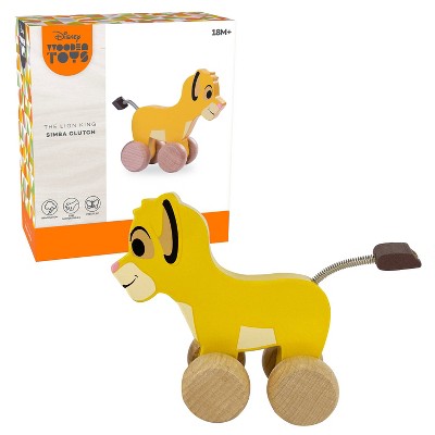Image of Disney Wooden Toys The Lion King Simba Clutch Toy