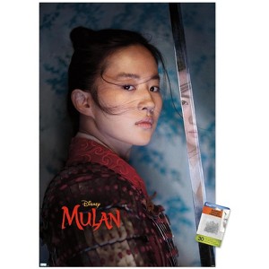 Trends International Disney Mulan - Warrior Unframed Wall Poster Prints - 1 of 4