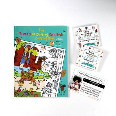 "There's No Coloring Rule Book" Coloring Book Bundle - Bellen's More Than Peach
