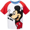 Disney Mickey Mouse Lion King Pixar Cars Pixar Toy Story French Terry T-Shirt and Shorts Outfit Set Toddler to Big Kid - 2 of 4