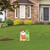 Big Dot of Happiness Tropical Christmas - Outdoor Lawn Sign - Beach Santa Holiday Party Yard Sign - 1 Piece - 3 of 4