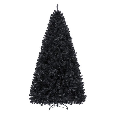 Yaheetech 4.5Ft/6Ft/7.5Ft Artificial Christmas Tree Hinged Spruce Artificial Tree with Foldable Stand