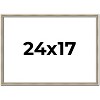 PosterPalooza | Classic Modern Silver Picture Frame - UV Acrylic, Backing Board, Hanging Hardware Included - 2 of 4