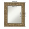 Amanti Art Luxe Beveled Framed Bathroom Vanity Wall Mirror - 3 of 4