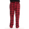 #followme Ultra Soft Fleece Men's Plaid Pajama Pants with Pockets - 3 of 3