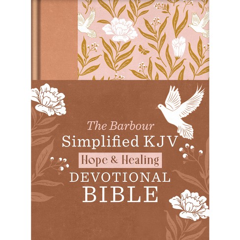 The Hope & Healing Devotional Bible [doves & Floral Ginger] - By ...