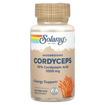 Solaray Mushrooms, Cordyceps, 60 VegCaps
