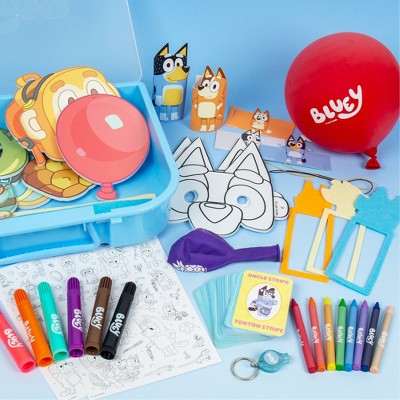 Bluey Imagination Case with 15 Fun Activities for Kids