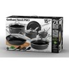 Gotham Steel Pro 2x Nonstick 15pc Hard Anodized Aluminum Ceramic Cookware Set: Induction & Gas Compatible Pot Set - 2 of 2